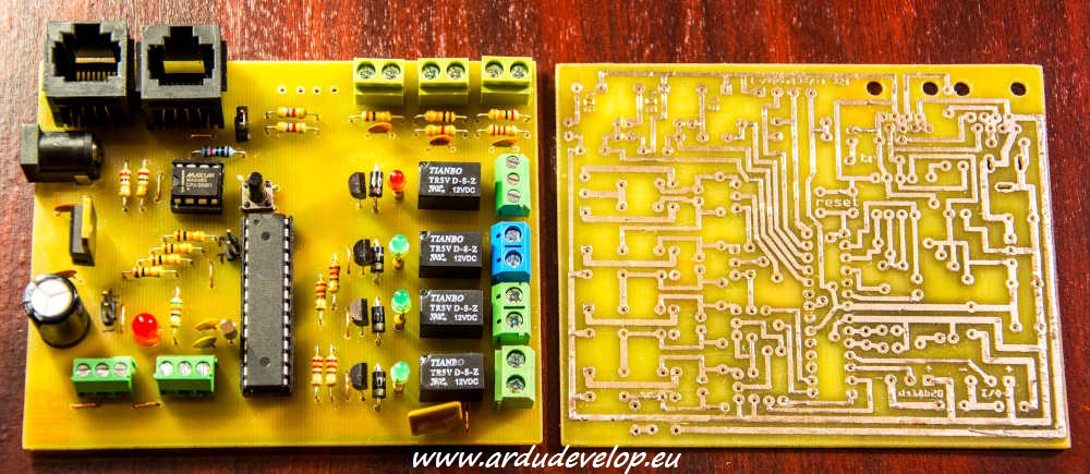 Arduino RS485 slave platform