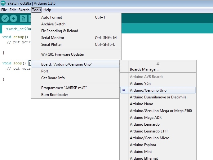 Arduino_IDE Arduino UNO