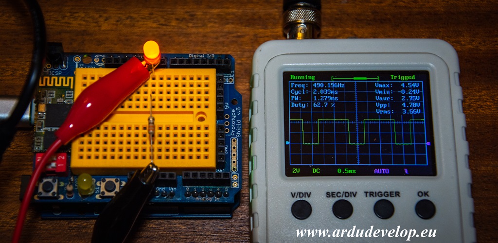 Arduino PWM output