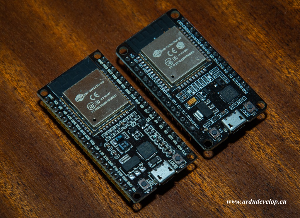 ESP32 38pin && ESP32 30pin