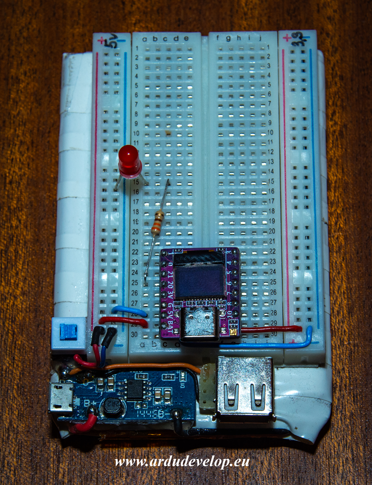 ESP32-C3-OLED-Breadboard