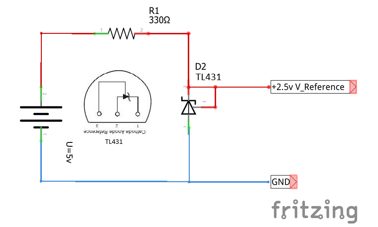 TL431-2.5v-V_Reference-Scheme