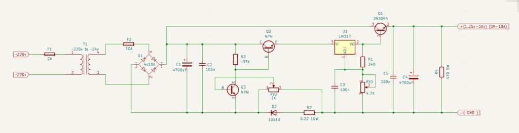 LM317 Регулатор на напрежение и ток