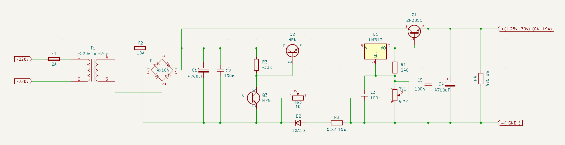 LM317 Регулатор на напрежение и ток