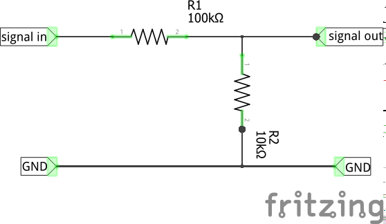 Делител на напрежение - Voltage divider