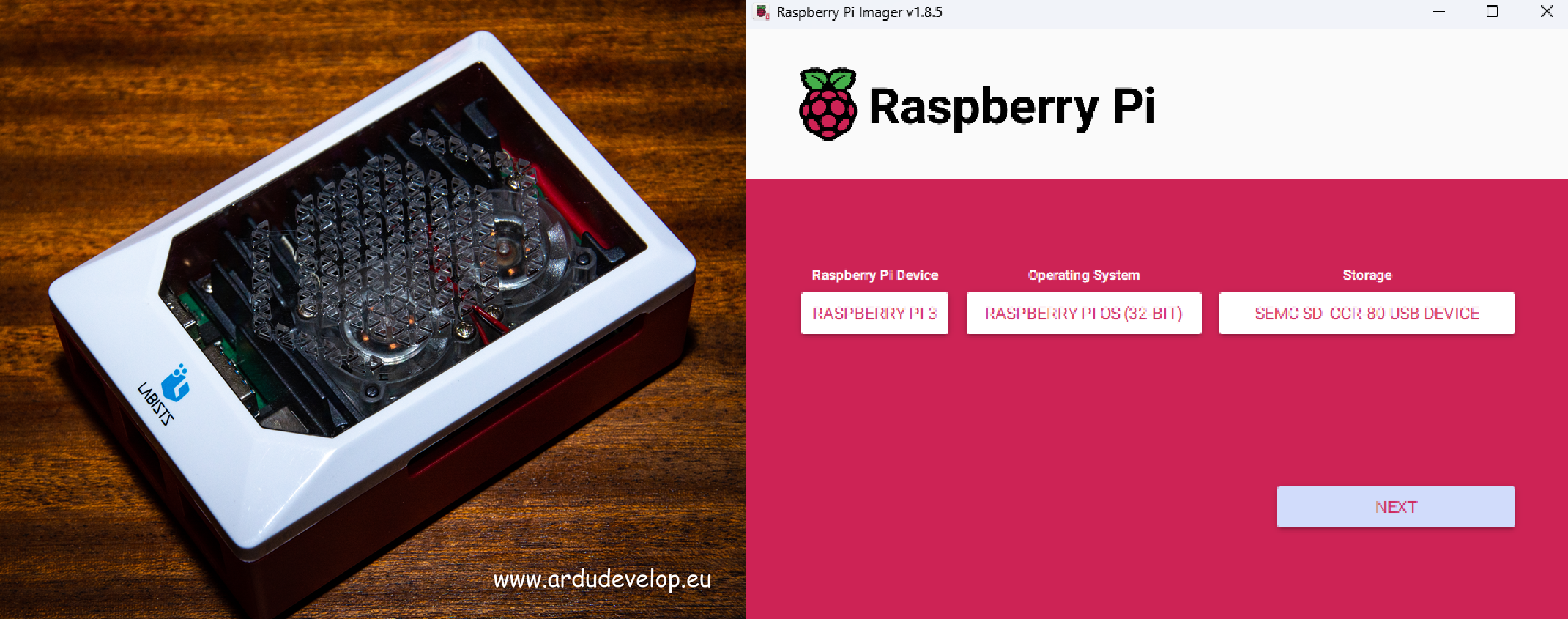 Инсталиране на OS на Raspberry Pi