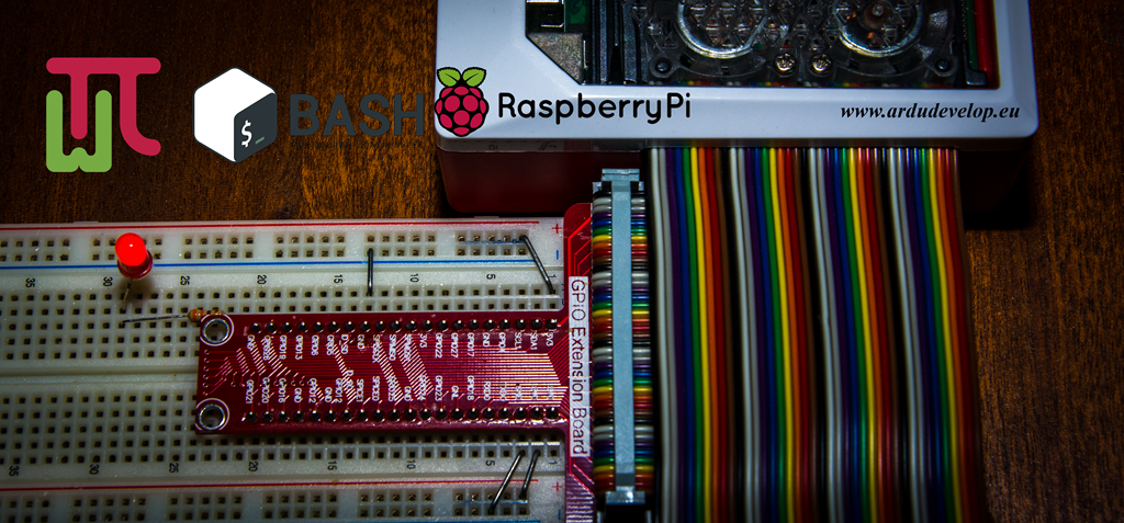 Управление на GPIO пинове с WiringPi и Shell скриптове на Raspberry Pi