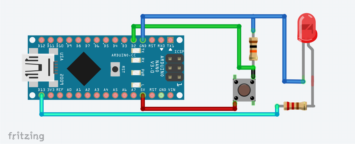 Изчитане на Бутон с Arduino Nano Два Примера и Подробно Обяснение