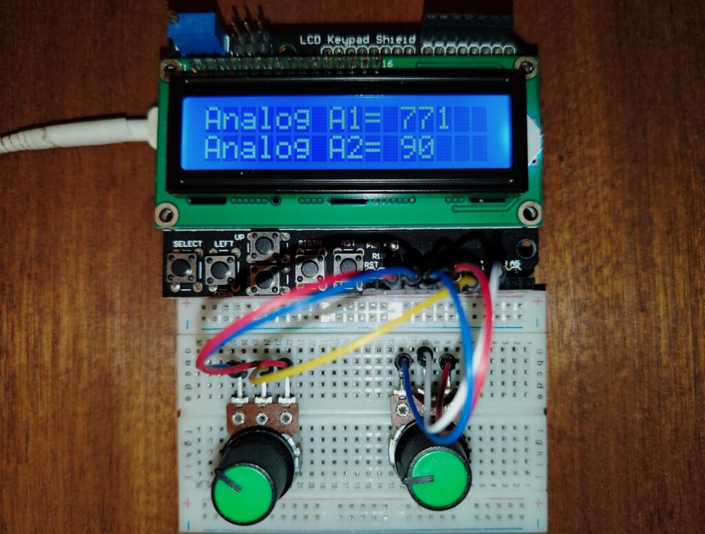 Управление и оптимизация на LCD 16x2 с Arduino - снимка от проекта