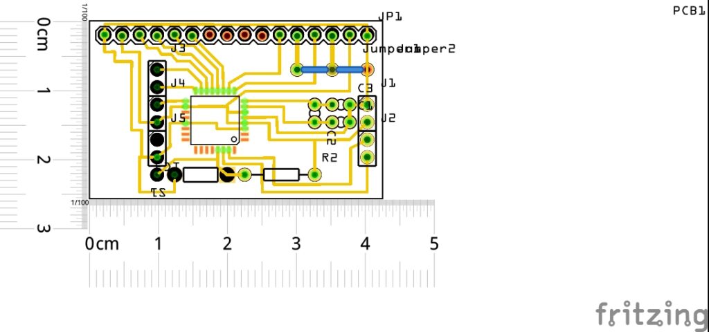 Arduino контрол на LCD 2004 чрез сериен интерфейс PCB