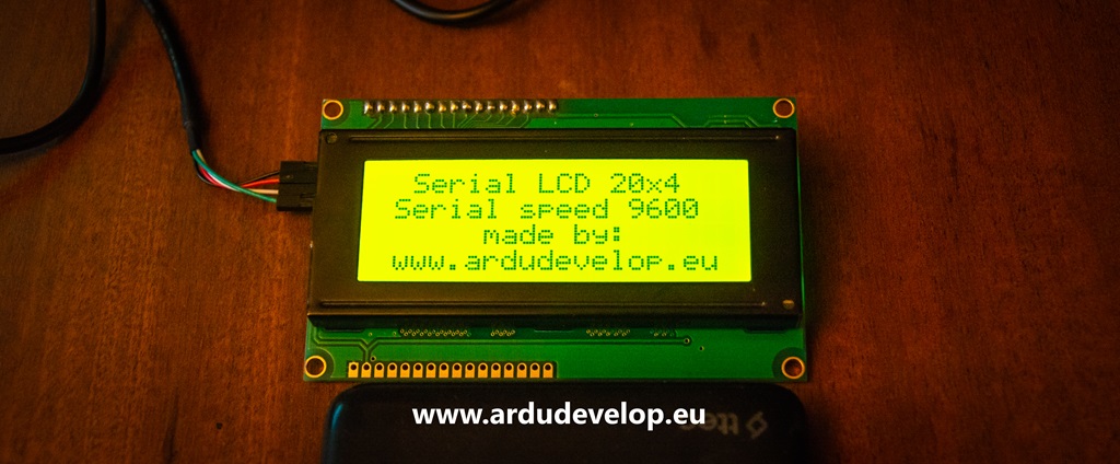 Arduino контрол на LCD 2004 чрез сериен интерфейс pic 1